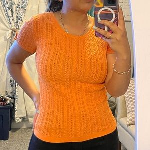 Talbots Short sleeve knit top